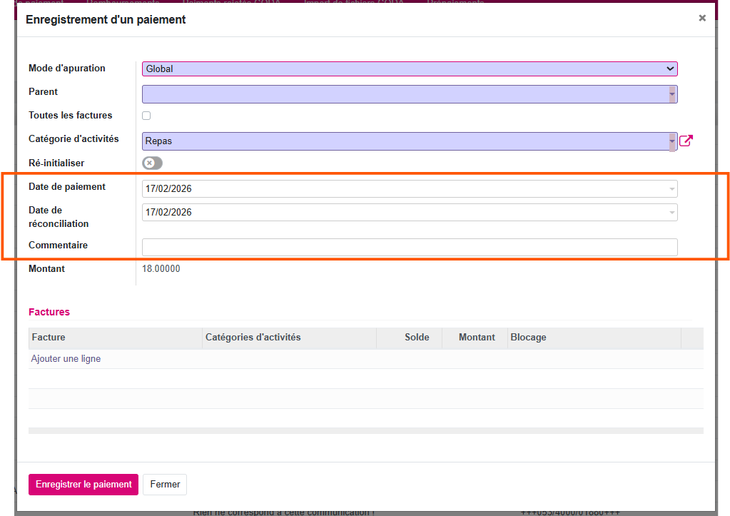 paiement coda traite