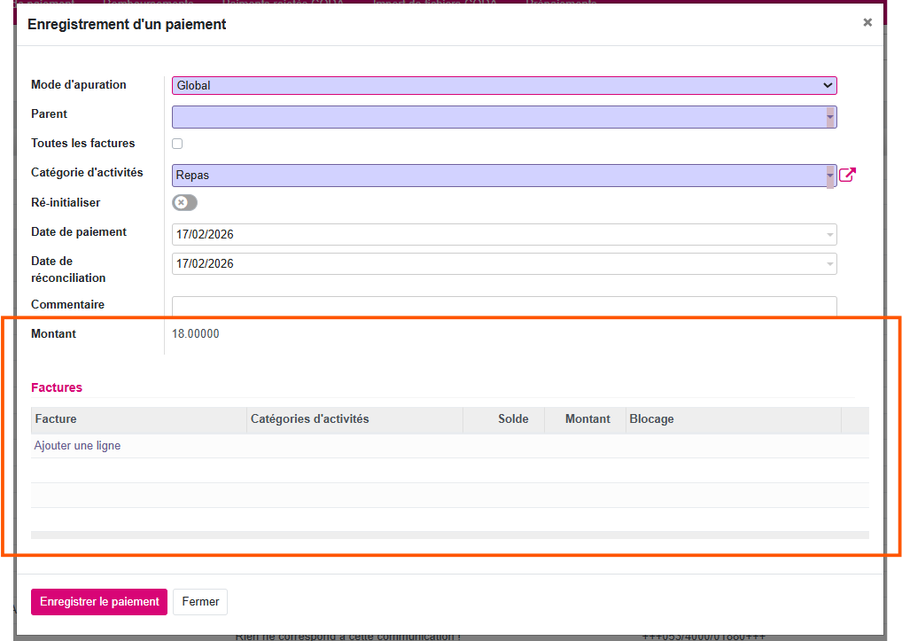 paiement coda traite