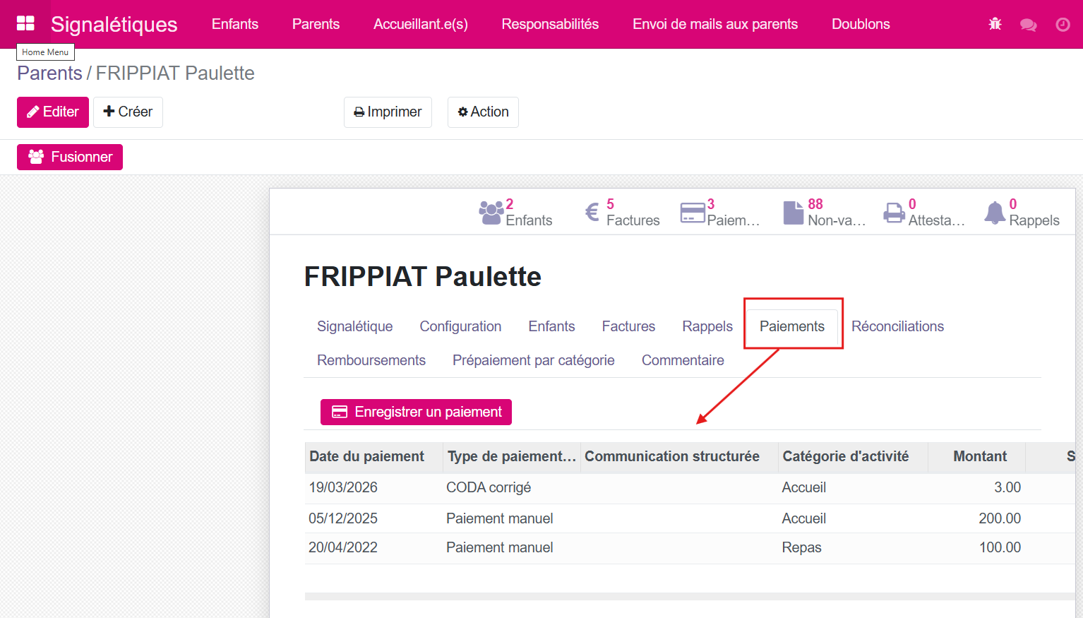 paiement