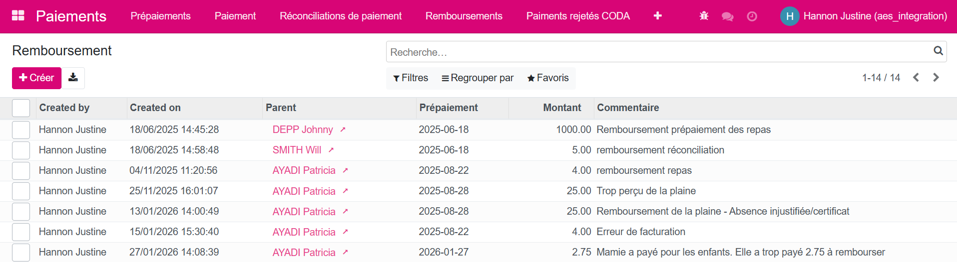 remboursement