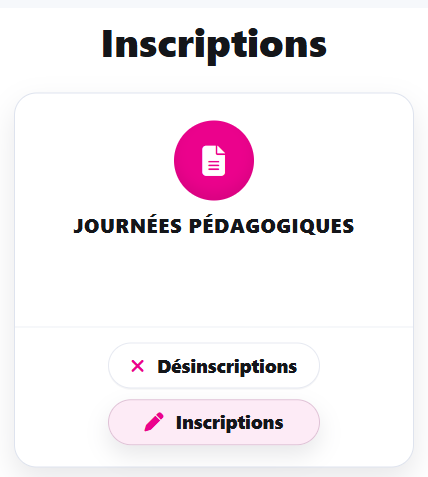 Journée pédagogique