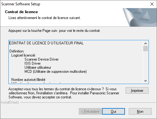 Installation du driver 1