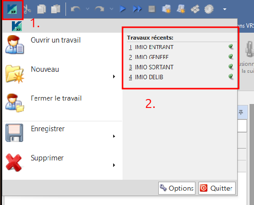 Ouvrir les autres profils